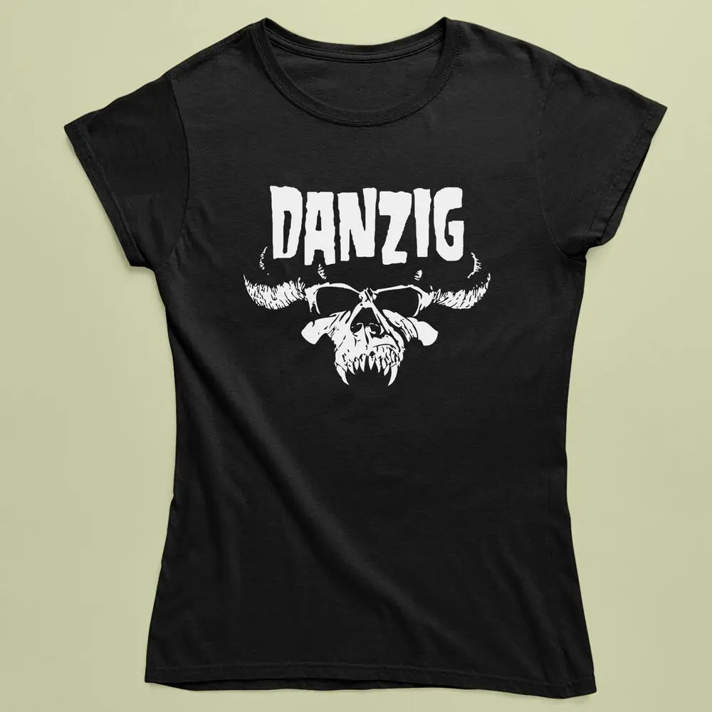 Camiseta gráfica con logo de calavera Danzig – Punk Rock clásico - Camiseta para hombre y mujer