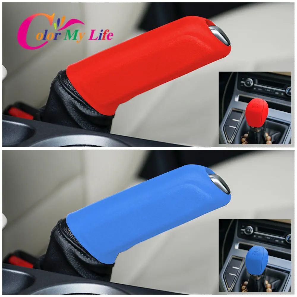 Silicone Car Gear Head Shift Knob Cover for Peugeot 206 307 406 407 207 208 308 508 2008 3008 4008 6008 301 408