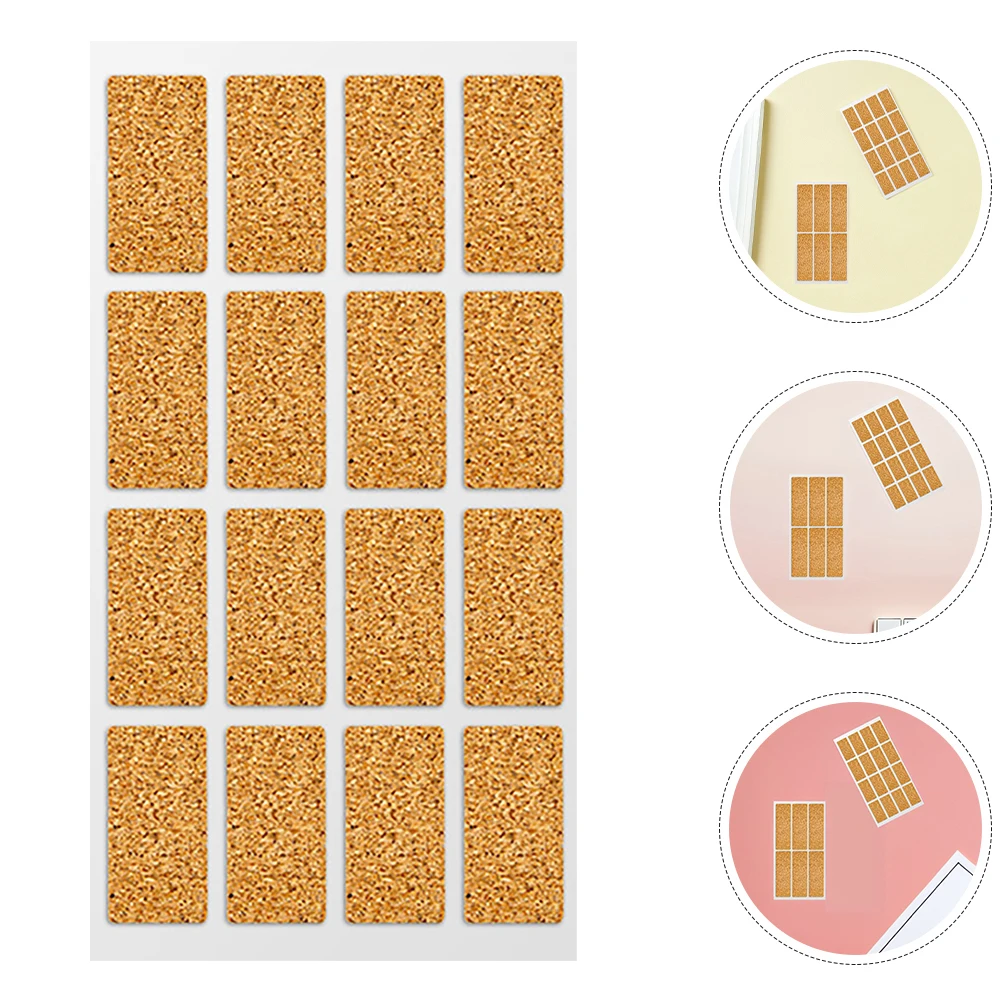 

Writable Cork Paper Label Stickers Self-Adhesive Memo Notes For Food Storage Jar Labels Blank Sticky Labels For Bottles Office