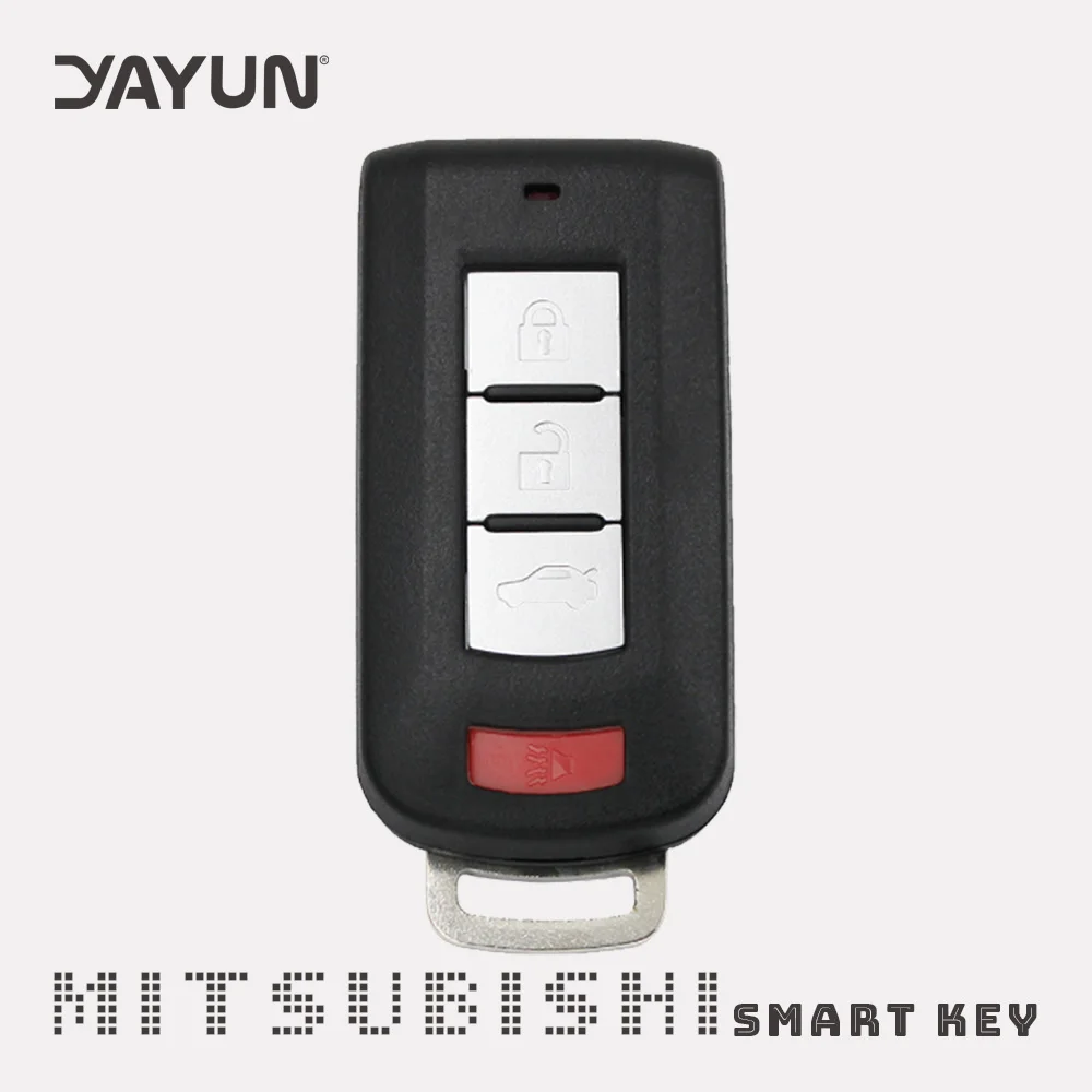 

YAYUN 2/3/4 Buttons Car Remote Smart Key Fob Shell ForMITSUBISHI Outlander Sport ASX Pajero Shogun Montero Lancer Mirage RVR