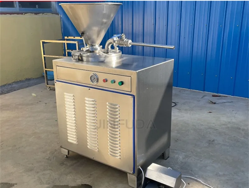 Meat Sausage Making Equipment Salami / Intestine Sausage Filling Making Machine Production Line