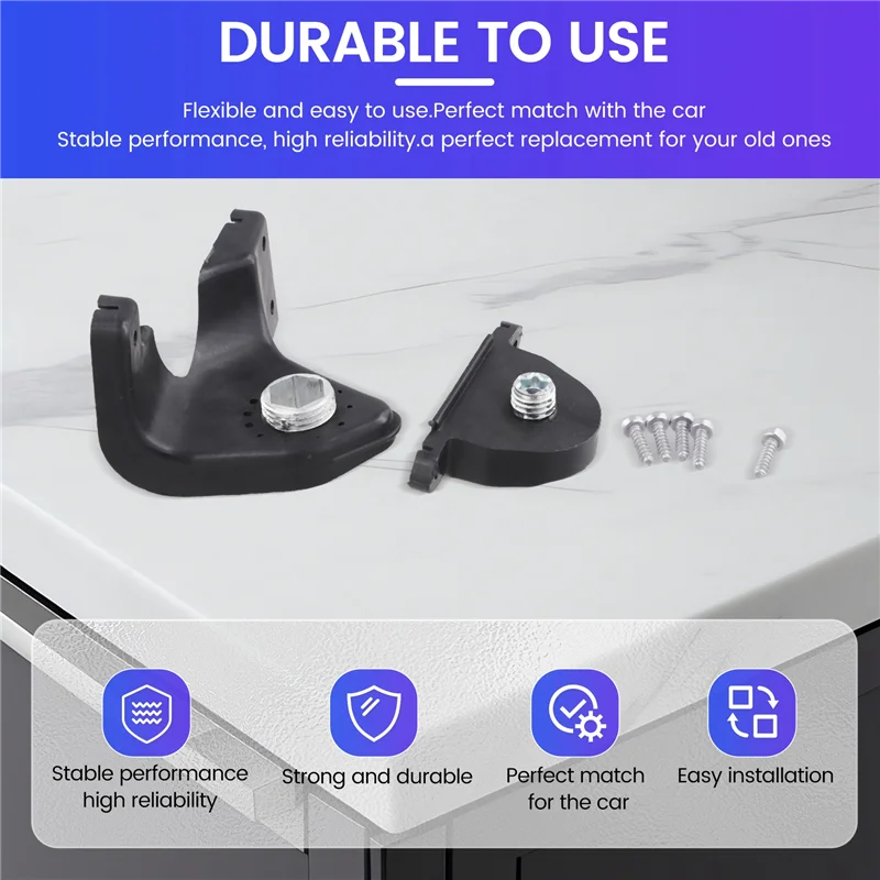 AS-Car الجبهة العلوي إصلاح قوس أطقم لمرسيدس بنز GLC-Class X253 2015-2019 RS قوس مخلب ثابت #4