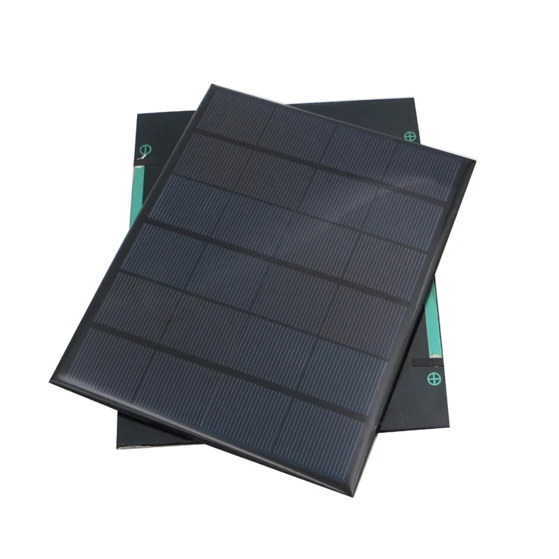 TAIXI Solar Photovoltaic Panels 3v 6V 5v 1w 5w 10w Outdoor Mini Solar Panel 12v 18v Small Solar Panel 2.5w 5.5v 9v 2v 160ma 1v