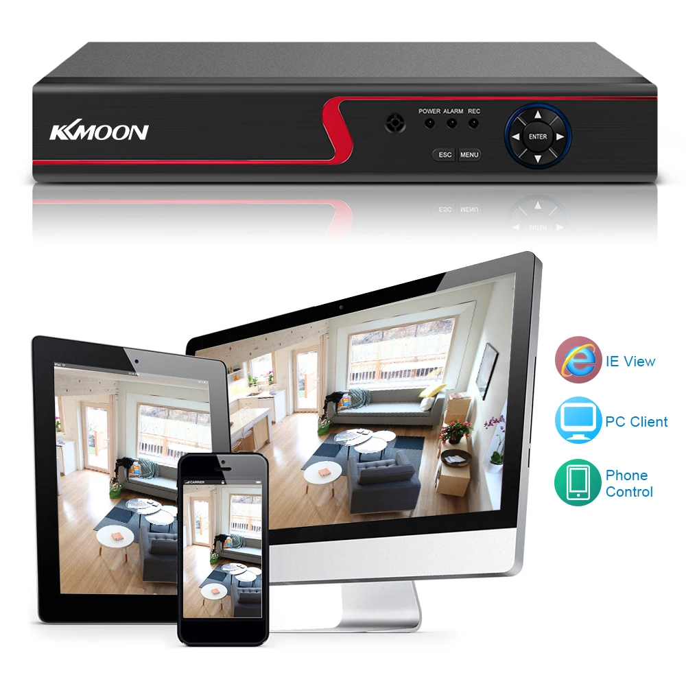 8ch 1080p híbrido de alta definição ahd/analógico/tvi/cvi/dvr cctv gravador de vídeo digital dvr p2p câmera segurança do escritório em casa