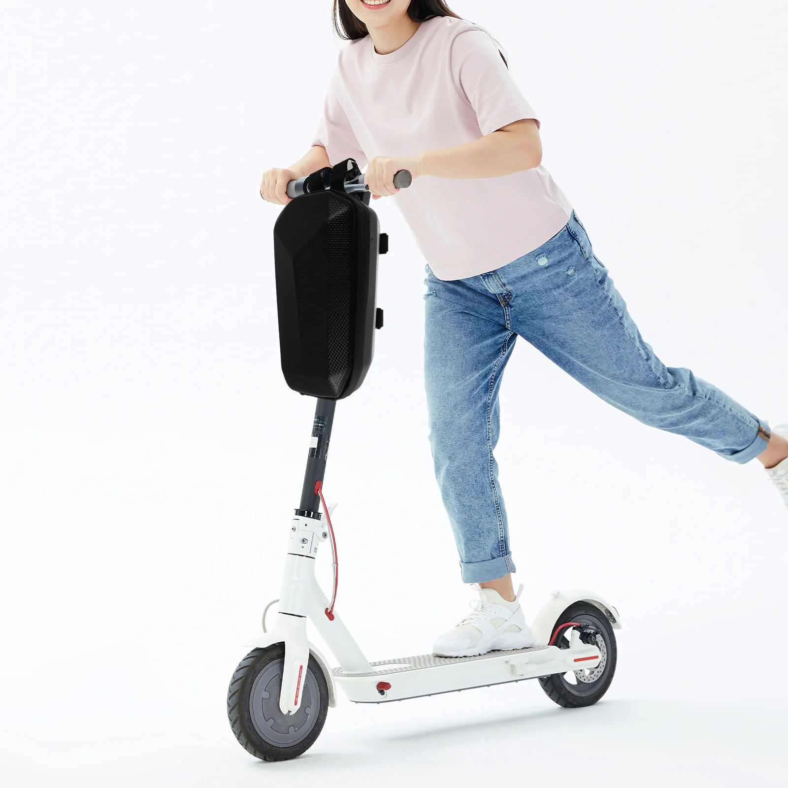 Universal Eva Scooter Bag Waterproof Handlebar Front Bag for Electric Bikes Folding Bikes Scooter Accessories Storage Organizer