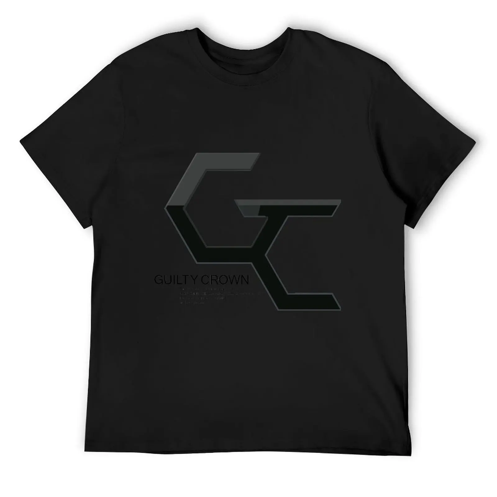 

Guilty Crown Logo T-Shirt plus sizes Clothing oversized graphic tee kawaii clothes mens t shirts casual stylish