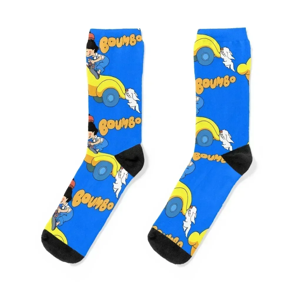 

Boumbo へーい！ブンブー Bumpety Boo Socks Stockings compression christmas stocking halloween christmas gifts Socks Woman Men's