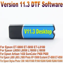 11.3 V11.3 RIP Dongle Key For Epson DTF software Desktop L18050 L8050 L1800 ET 5800 ET 5850 XP600 i3200 i1600 P900 P7000 P6000