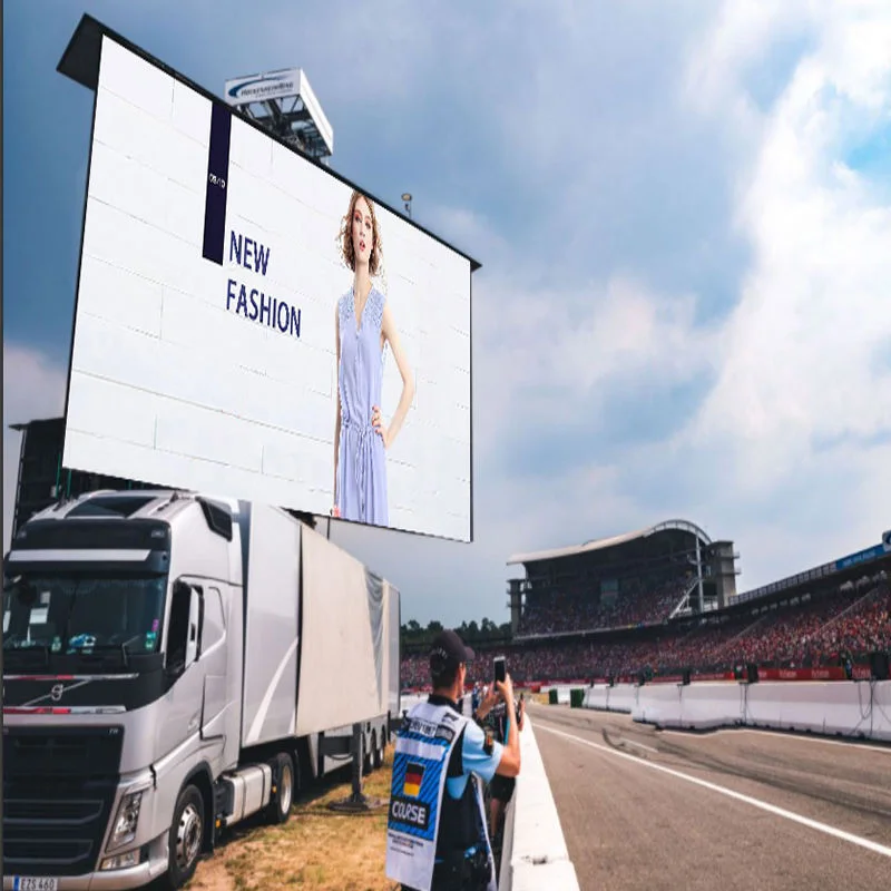 Large Fixed LED Video Wall Full Color HD Waterproof Outdoor Mall Commercial Advertising Screen