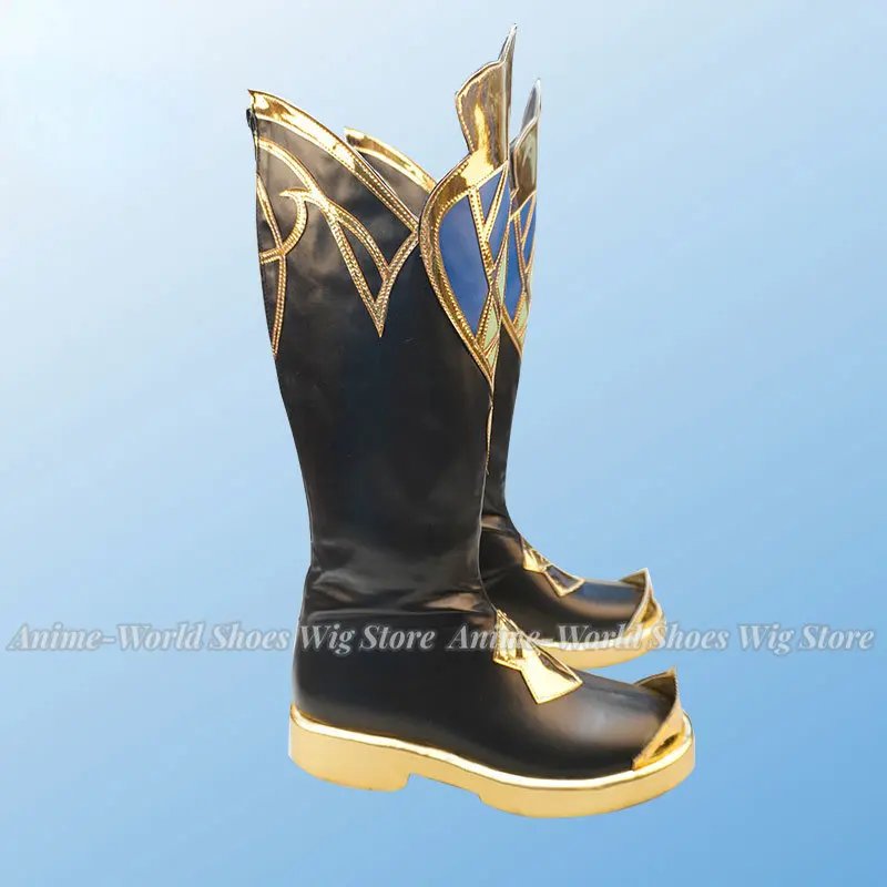 AlHaitham Cosplay Schoenen Genshin Impact schoenen Halloween Laarzen voor Vrouwen Mannen Rollenspel Kostuum Genshin Cosplay