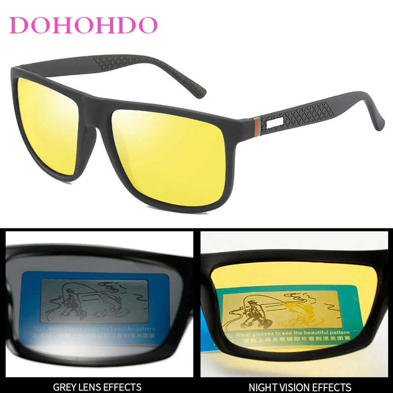 

2026 Classic Polarized Sunglasses Men Brand Design Driving Anti-Glare Night Vision Goggles Women Eyeglasses UV400 Gafas De Sol