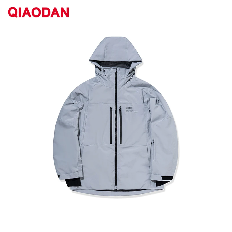 QIAODAN 2023 Snowboarding Jackets For Men Ski Jacket Outdoor Warm High Quality Windproof Waterproof Sport Overcoat XFM43213407R