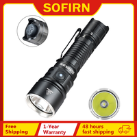 Sofirn SK40 21700 Rechargeable Flashlight  SFT70 LED 3200lm Powerful Tactical Torch 580M Long-Range With Spotlight