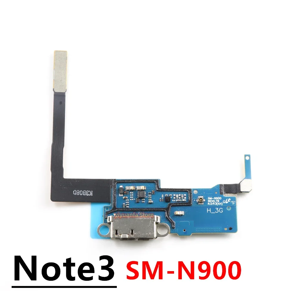 USB Charging Port Jack Charger Dock Plug Connector Board With Microphone Flex Cable For Samsung Galaxy Note 3 Note3 N900 N9005