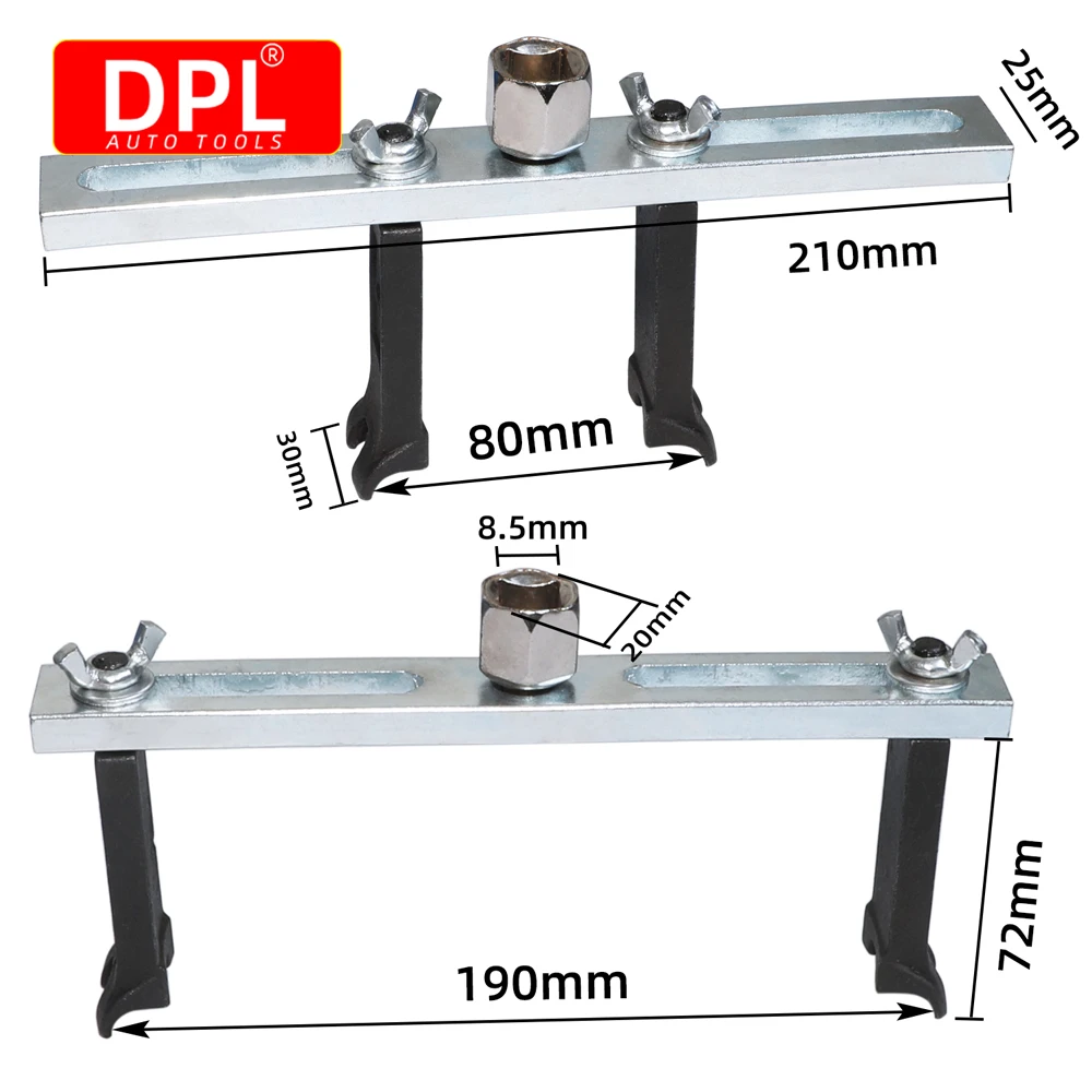 Herramienta de llave inglesa Universal, bomba de combustible ajustable profesional, tapa de desmontaje de tanque