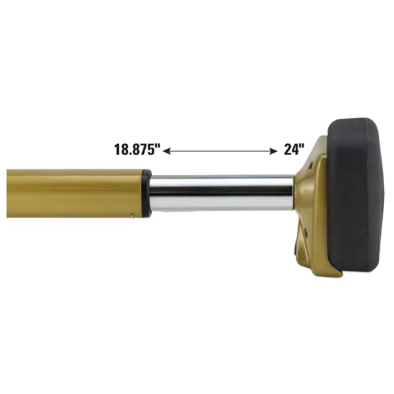 Industrial DIY Grade 18.5in. 21.5in. Aluminum Steel Telescoping Carpet Stretcher Knee Kicker OEM/ODM Customized 3-Year Warranty