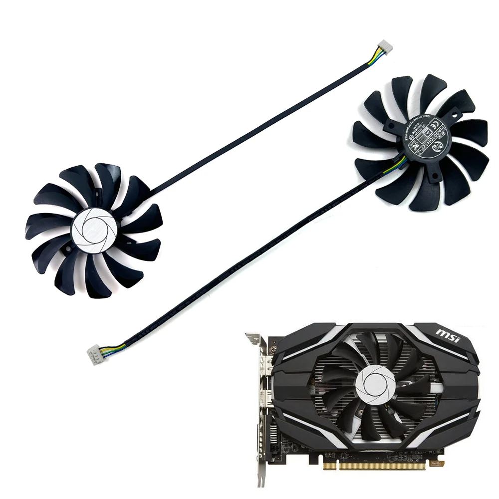 NEW Cooling Fan 85mm 4pin for MSI Inno3D P106 960 GeForce GTX 1060 AERO ITX 3G 6G OC RX560 RX550 ITX RX460 4GB Cooler Fan