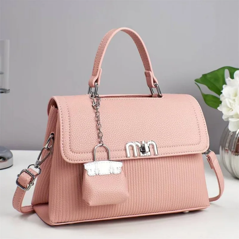 

2025 Новая высококачественная женская кожаная сумка, роскошный бренд, известный дизайнер, винтажный Париж, элегантный ​