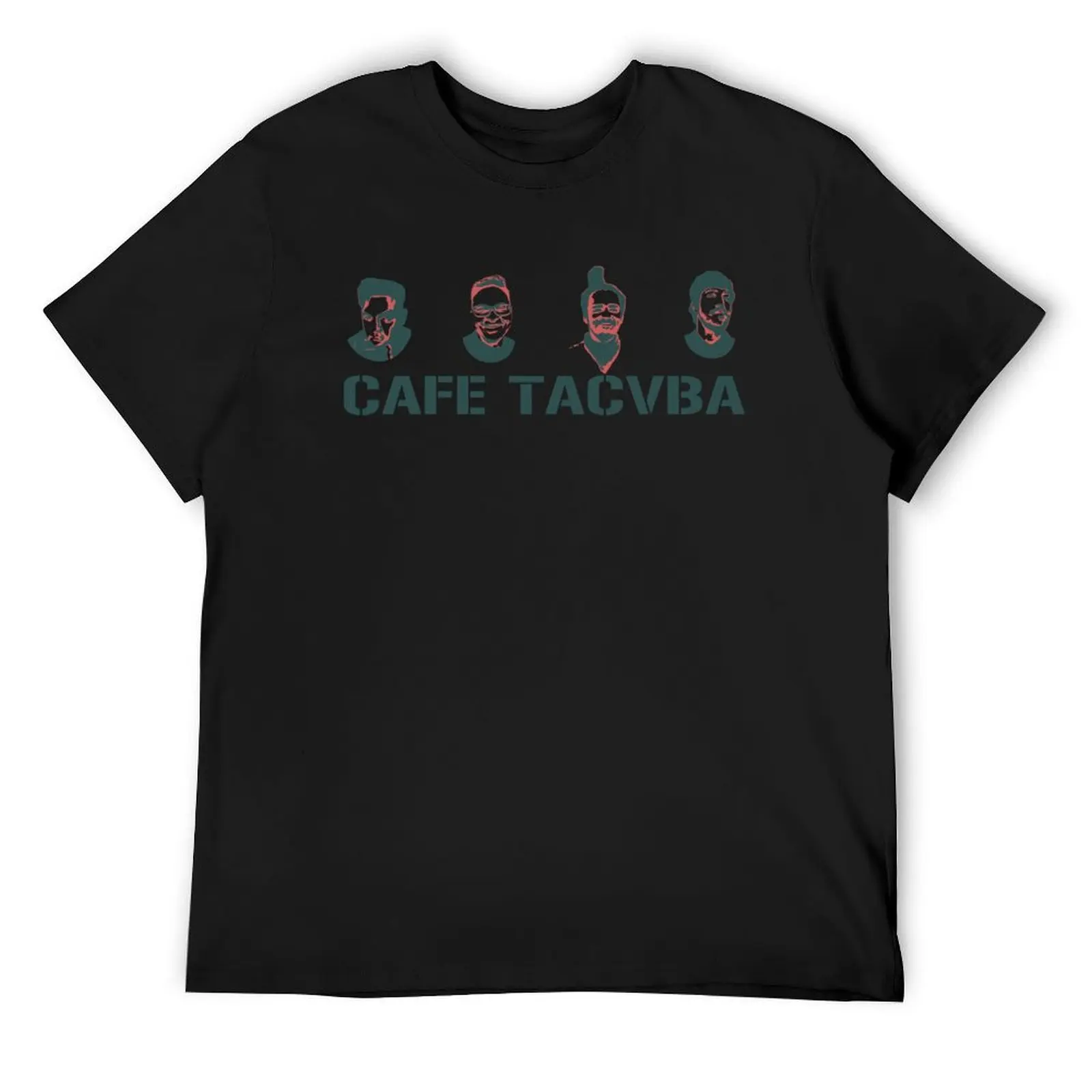 Cafe Tacvba Rock band Logo icon T-Shirt custom t shirt blacks tees anime stuff t shirts men