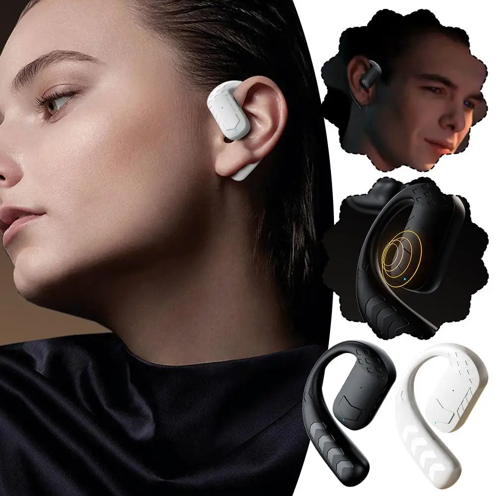 Wireless HiFi Stereo Over Mic Earphones Rotated Freely Product Display Popular Earphones Digital Bluetooth Sports Worn D7C6