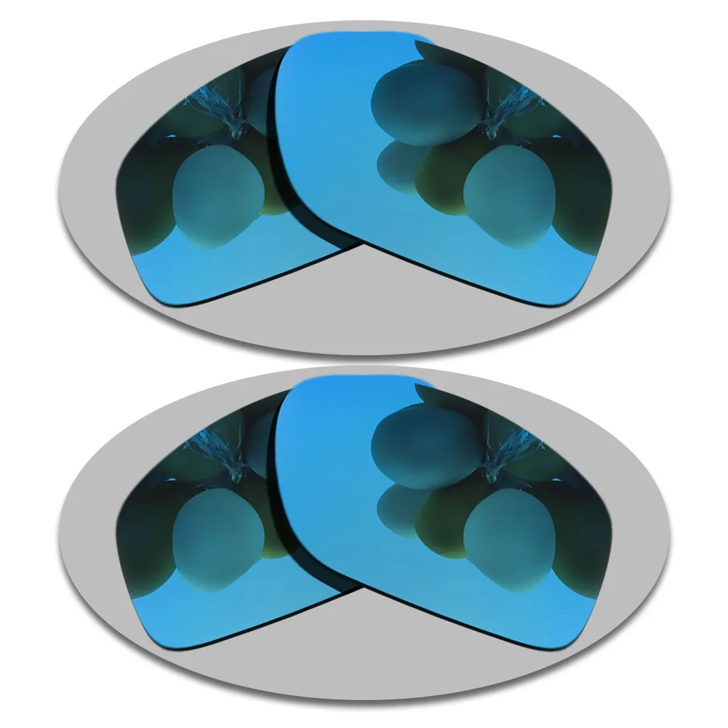 2 Pairs Sky Blue&Sky Blue Lenses Replacement For-Valve Polarized Sunglasses