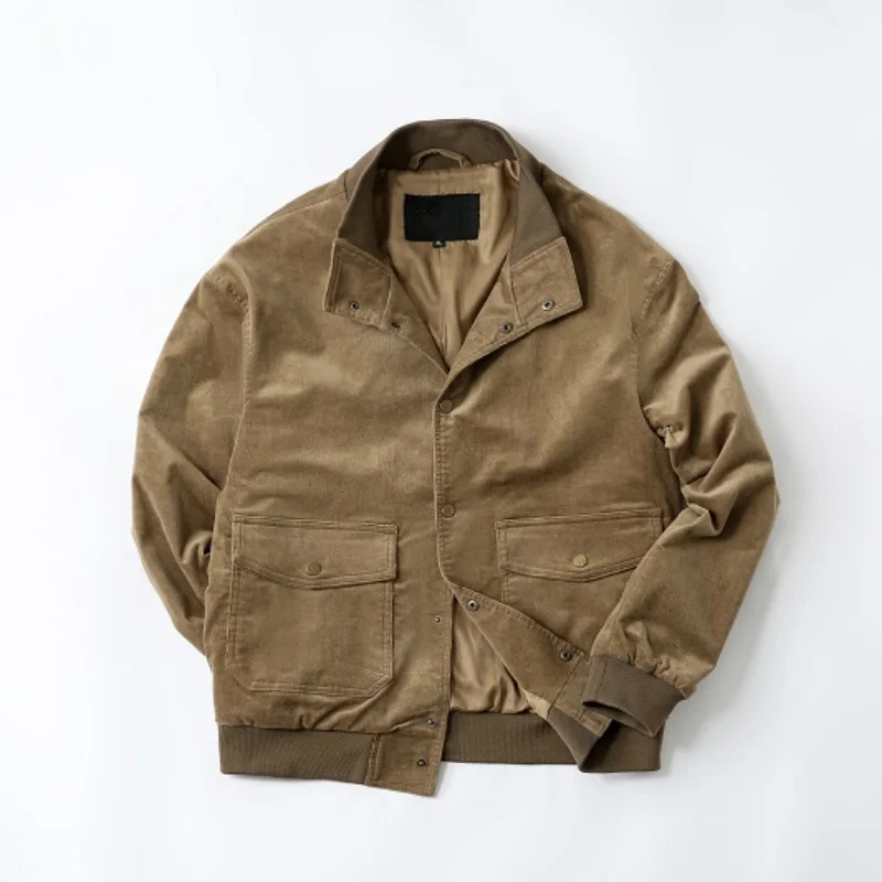 

Men's Type A-1 Corduroy Jacket Military Style Outwear