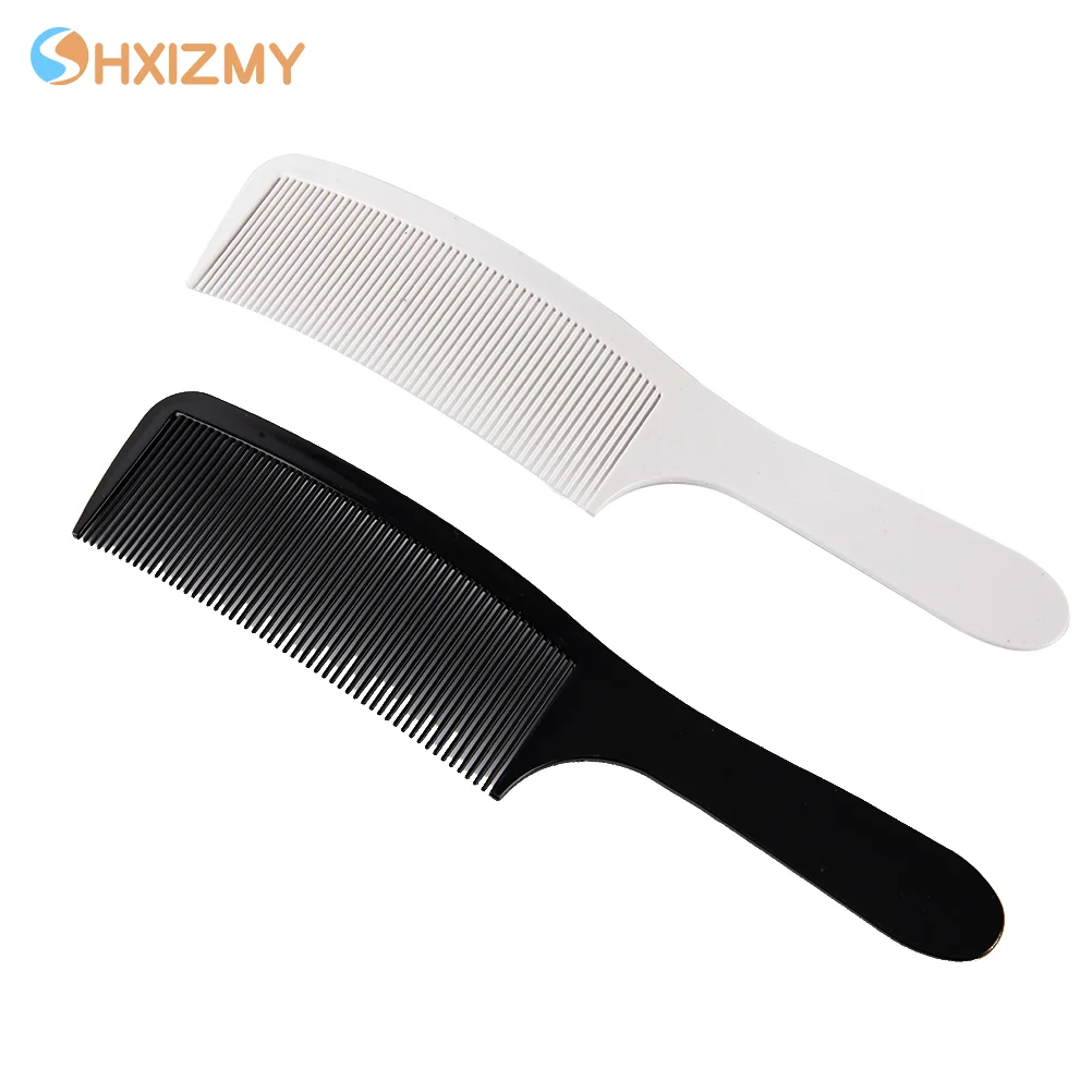 1Pc Curved Hair Clipper Comb Cutting Comb Barber Flat Top Anti-static Salon Comb Heat-resistant