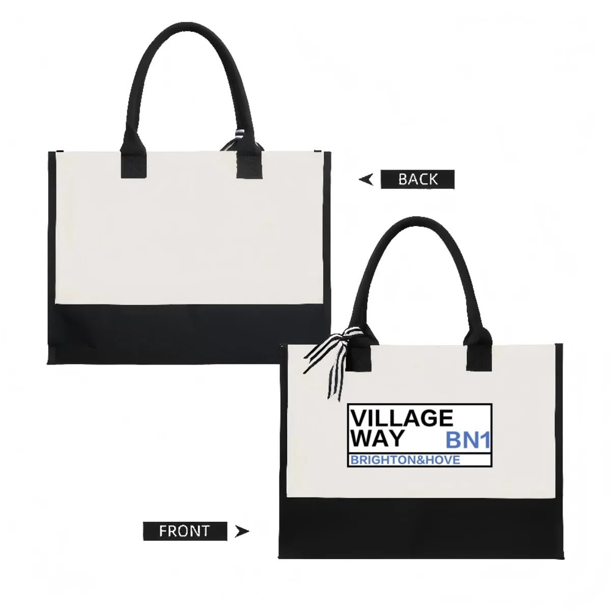 Falmer 2026 وصول جديد موضة عملية واسعة قابلة لإعادة الاستخدام حمل حقيبة نمط طباعة 2 لهجة الثقيلة حقيبة كتف كبيرة للجميع