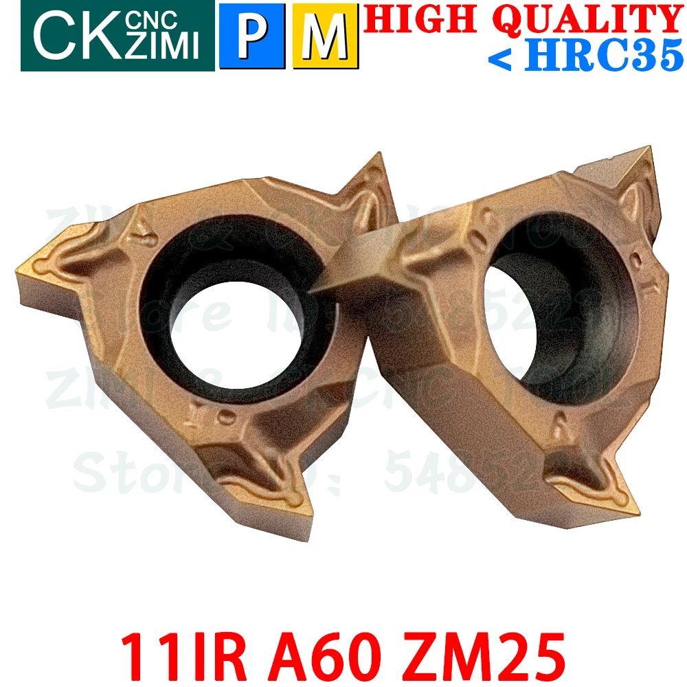 11IR A60 ZM25 มิลลิเมตรคาร์ไบด์แทรกกระทู้ภายในเกลียวเปลี่ยนแทรกเครื่องมือCNCเครื่องกลโลหะกลึงเครื่องมือ SNL SNR SER SEL