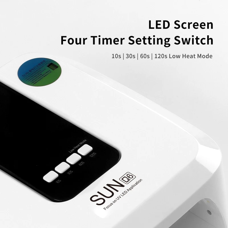 プロ仕様 48W コードレス UV LED ネイルランプ 充電式ネイルドライヤー 自動センサー＆4つのタイマー設定付き サロン＆家庭用