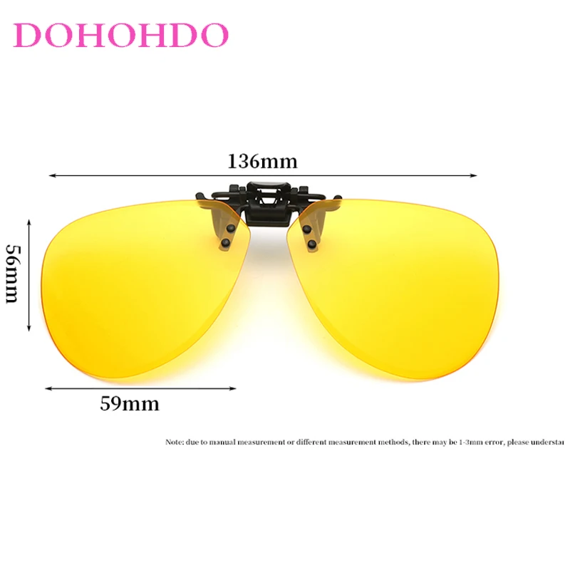 تصميم الأزياء الاستقطاب نظارات نسائية للرؤية الليلية كليب على النظارات الشمسية الرجال الرياضة في الهواء الطلق القيادة المضادة للوهج نظارات UV400 Очки #6