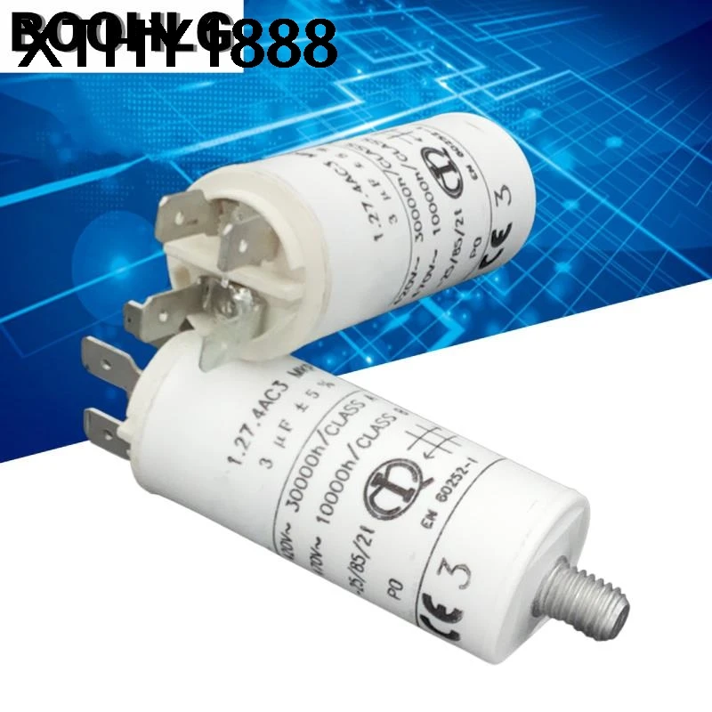 

1 шт. 1.27.4AC3 MKP 420V 470V 3uF конденсатор для запуска двигателя