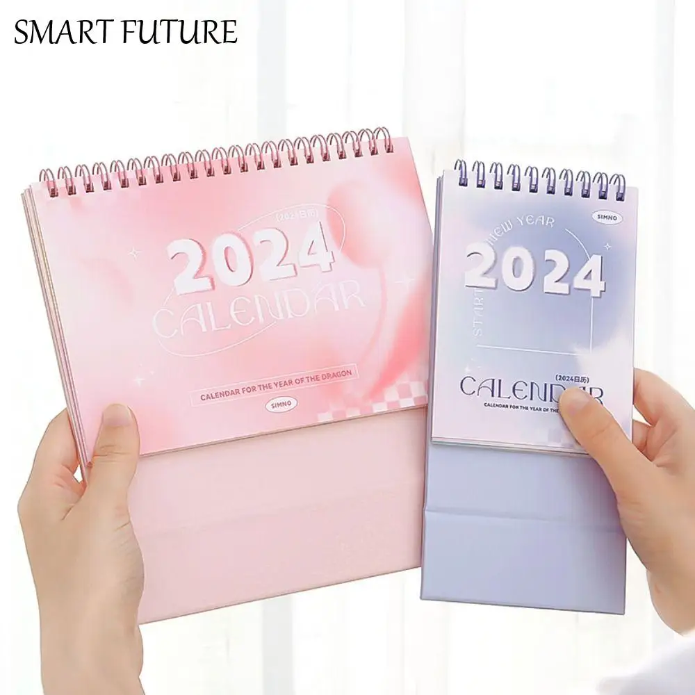 

Agenda Organizer 2024 Calendar Daily Schedule Yearly Agenda Desktop Calendar Schedule Planner Standing Flip Calendar