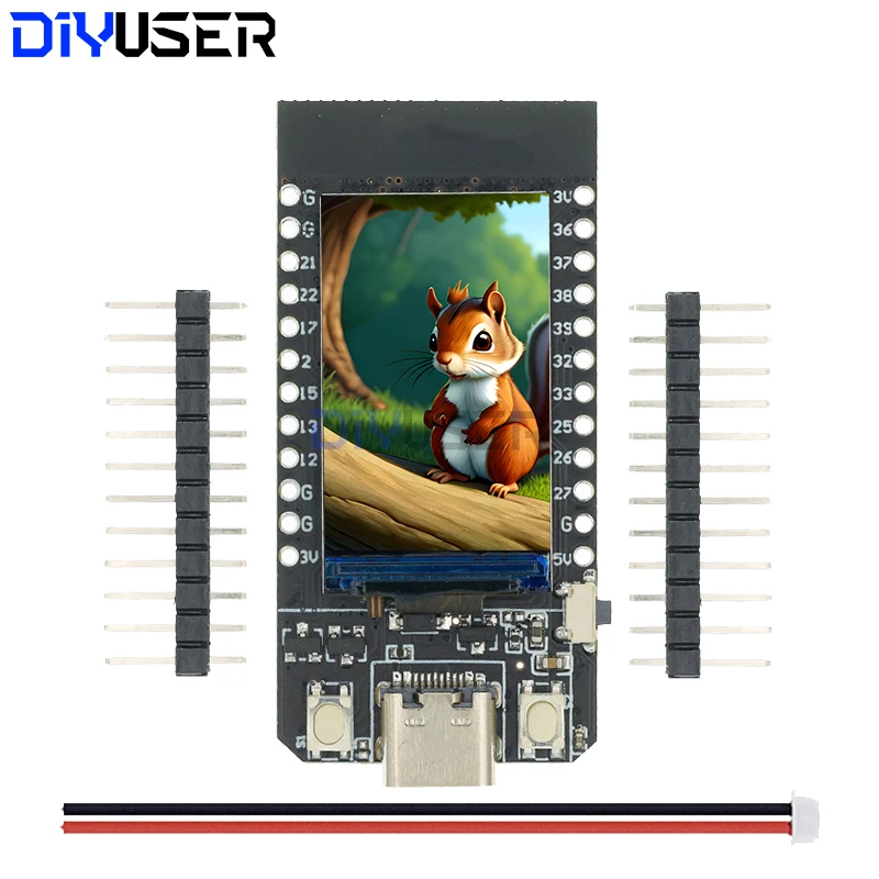 Płytka rozwojowa modułu ESP32 WiFi i Bluetooth z wyświetlaczem LCD 1.14 cala do Arino