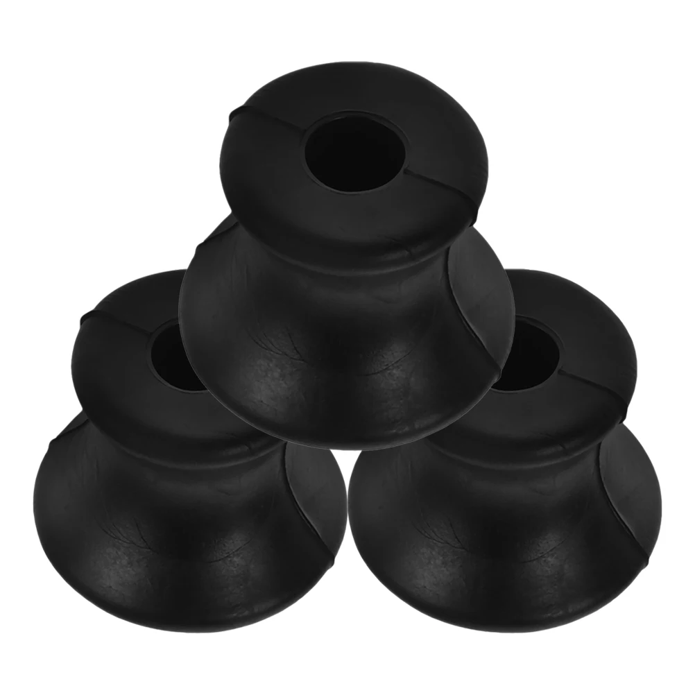 3pcs Tuning Fork Holder Base Rubber Stand For Yoga Meditation Music Tools Accessories Stability Durable Portable Home Office