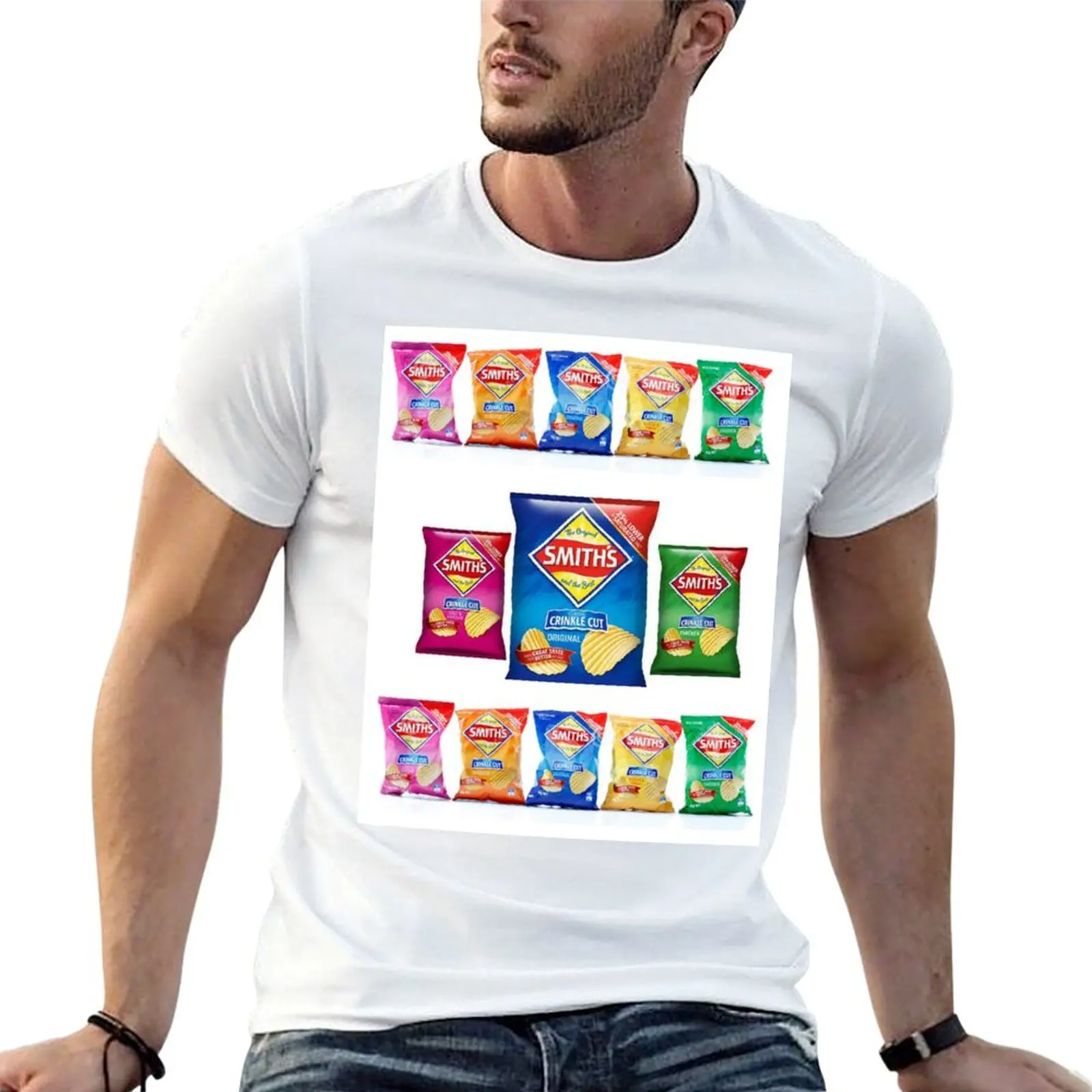 Smiths chips T-Shirt Lightweight Basic Short Sleeve Shirt