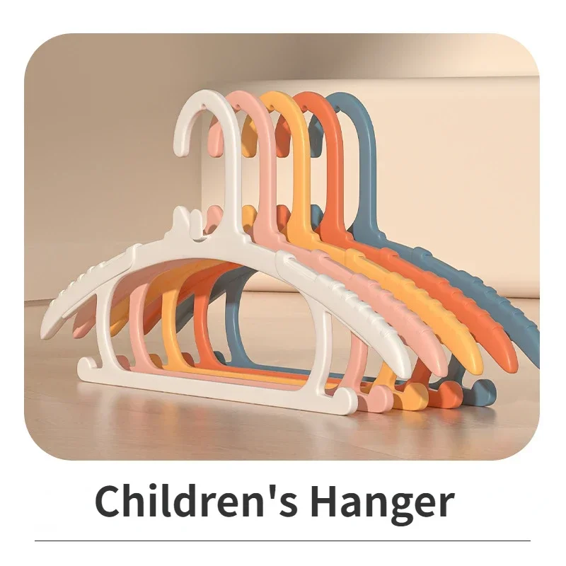 Baby Hangers for Closet,10pcs Non-slip Hanger for Newborn Clothes,Space Saving Cascading Children Coat Rack for Girl Boy Toddler