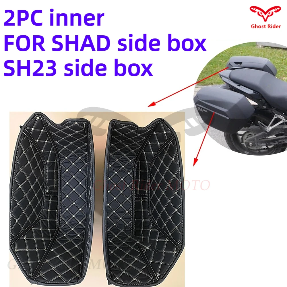 

Motorcycle Side Case Liner side Box Inner For SHAD SH23 Container Trunk Case Protector Lining Bag Portable Accessories