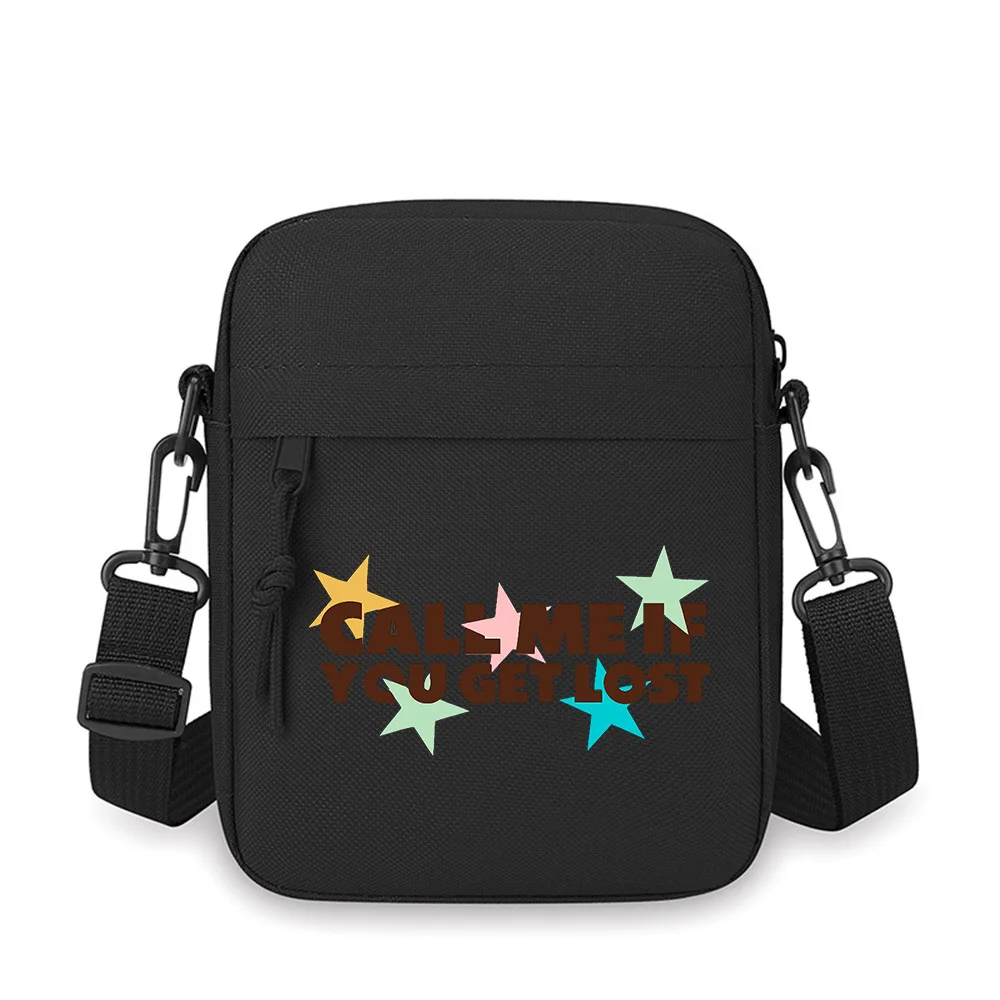 

Stars Call Me If Lost Men Crossbody Bag Single Shoulder Women Cartoon Anime Film Printing Design Unisex