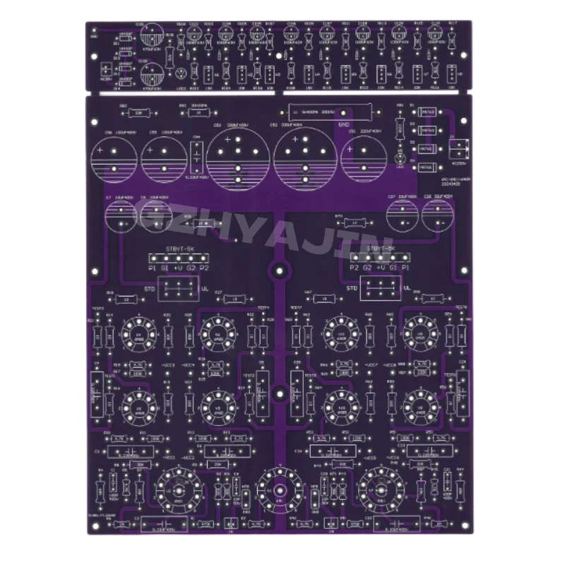 

6N1+6AQ5 parallel push-pull gallbladder machine PCB circuit board