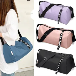 Bolsa deportiva para gimnasio, bolsa de Yoga con separación de ropa seca y húmeda para Fitness, zapatos de viaje impermeables, bolso de hombro, Maleta deportiva