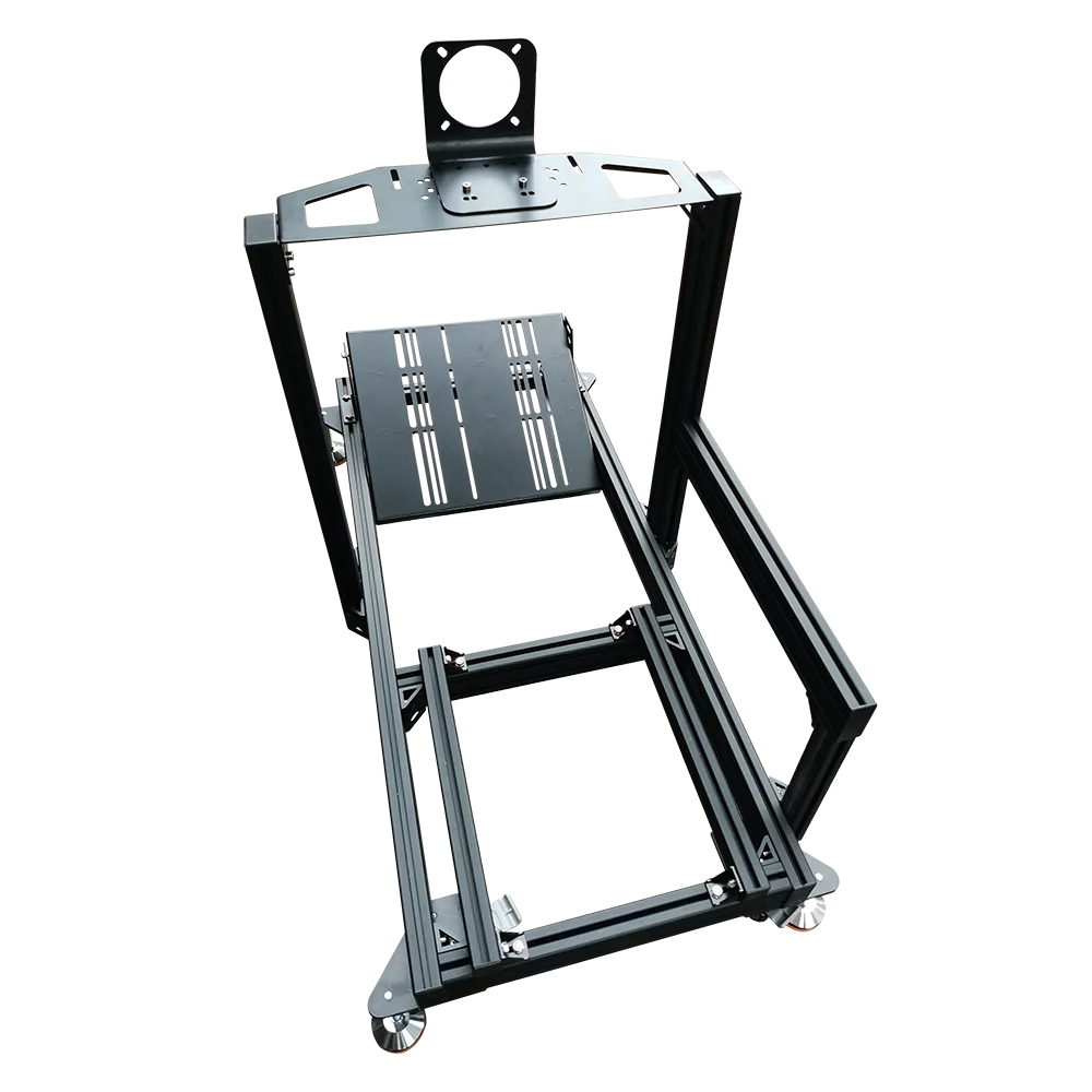 Virtual Reality Driving Simulator Hot Sale 4080 Profile Diy Black Aluminium Extrusion Car Game Chassis Sim Racing Rig Cockpit