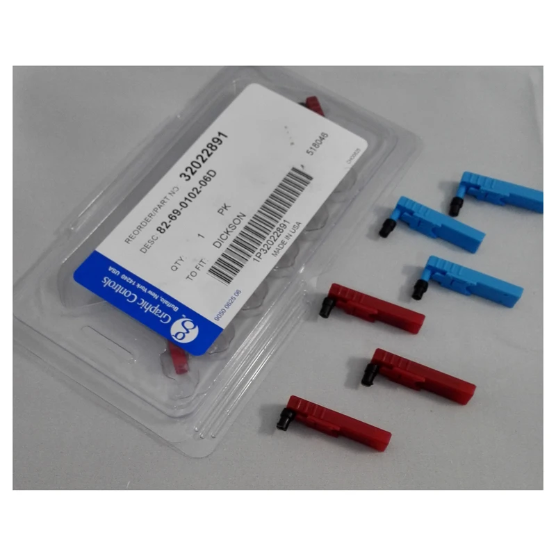 DICKSON PENTA GRUPELATORE CARTO Temperatura e Umidità P246 ROSSO+BLU