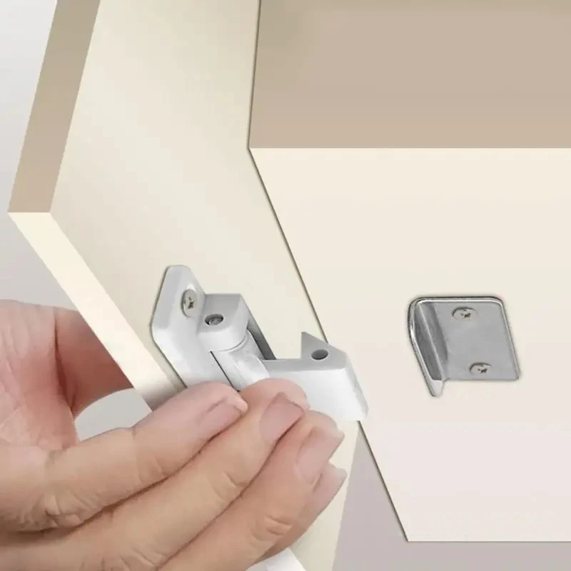 RV Boat Cabinet Door Latch Home Furniture Lock For Marine Trailer Camper Kitchen Bathroom Closet Cupboard Buckle Latch Lock