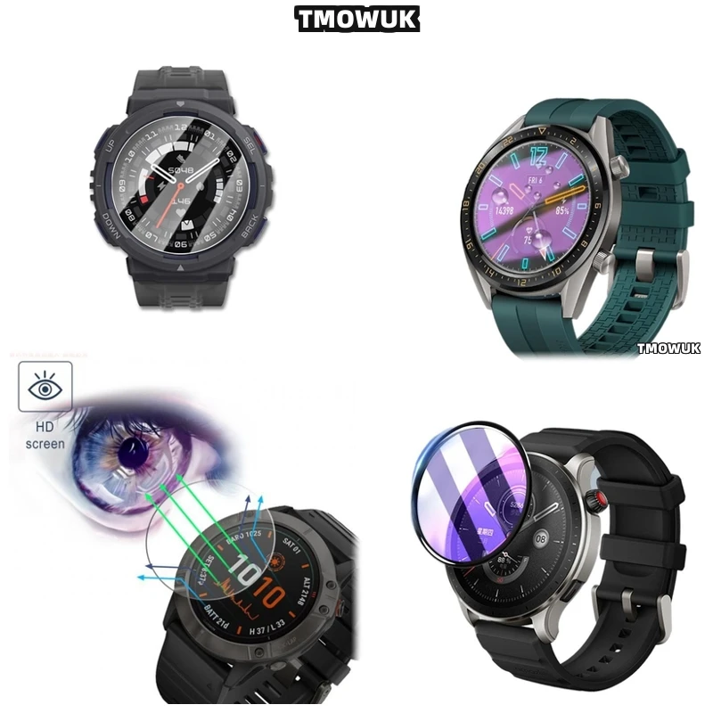 

For Amazfit GTR Cheetah Pro Balance 2 Falcon 9H HD Tempered Glass Anti - Scratch Screen Protection