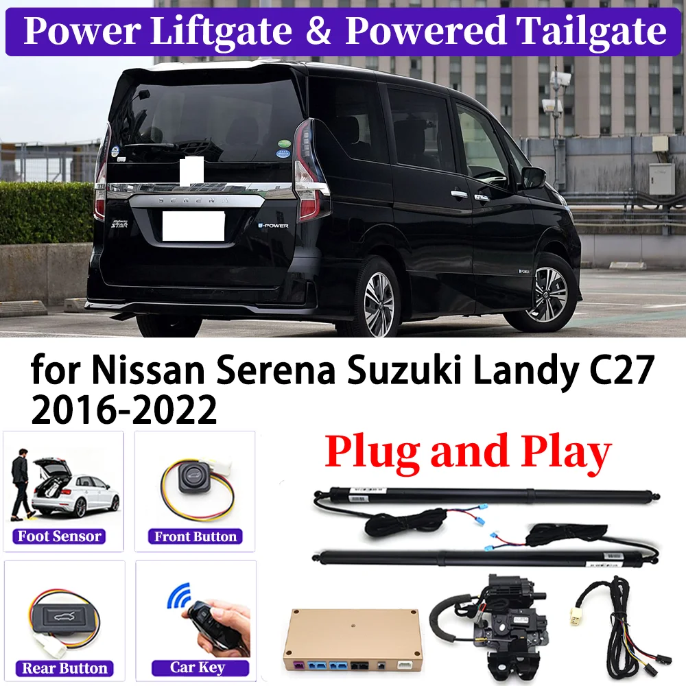 for Nissan Serena Suzuki Landy C27 2016-2022 OEM Upgrade Car Automatic Power Liftgate Kit Smart Auto Electric Tailgate System
