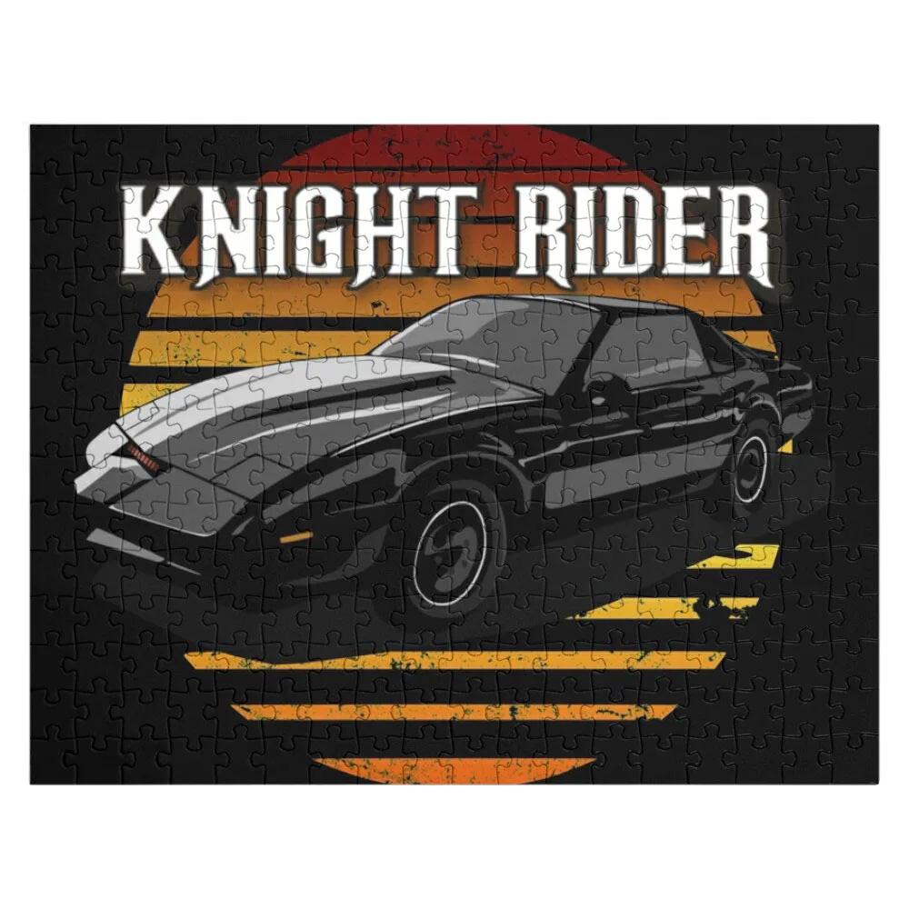 Knight Rider KITT Jigsaw Puzzle Customizable Child Gift Wooden Jigsaw Puzzle