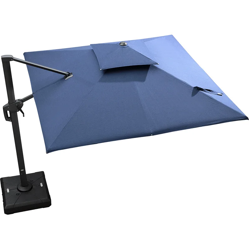 Outdoor  Courtyard Umbrella Garden Villa Outdoor Roman USun Umbrella Sunbrella Outdoor Parasol