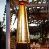 Chauffe-Flamme à Gaz Pyramide Standard pour Activité de Plein Air, Mobilier d'Extérieur 6