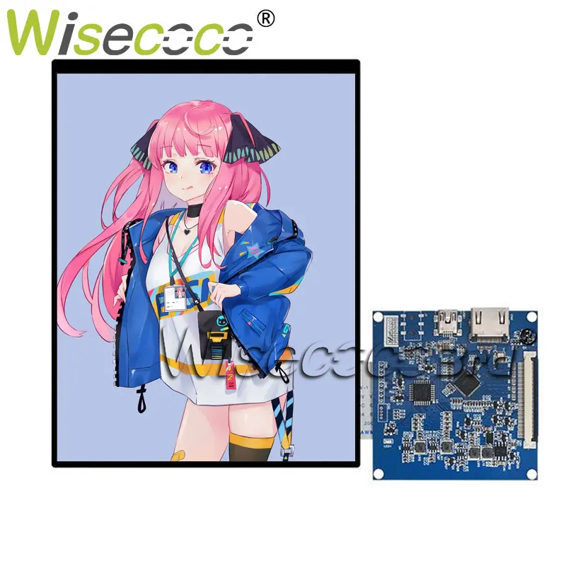 8 Inch LCD Screen Display IPS 1536x2048 4:3 460Nits Brightness PC Secondary LCD Module MIMI USB Driver Board